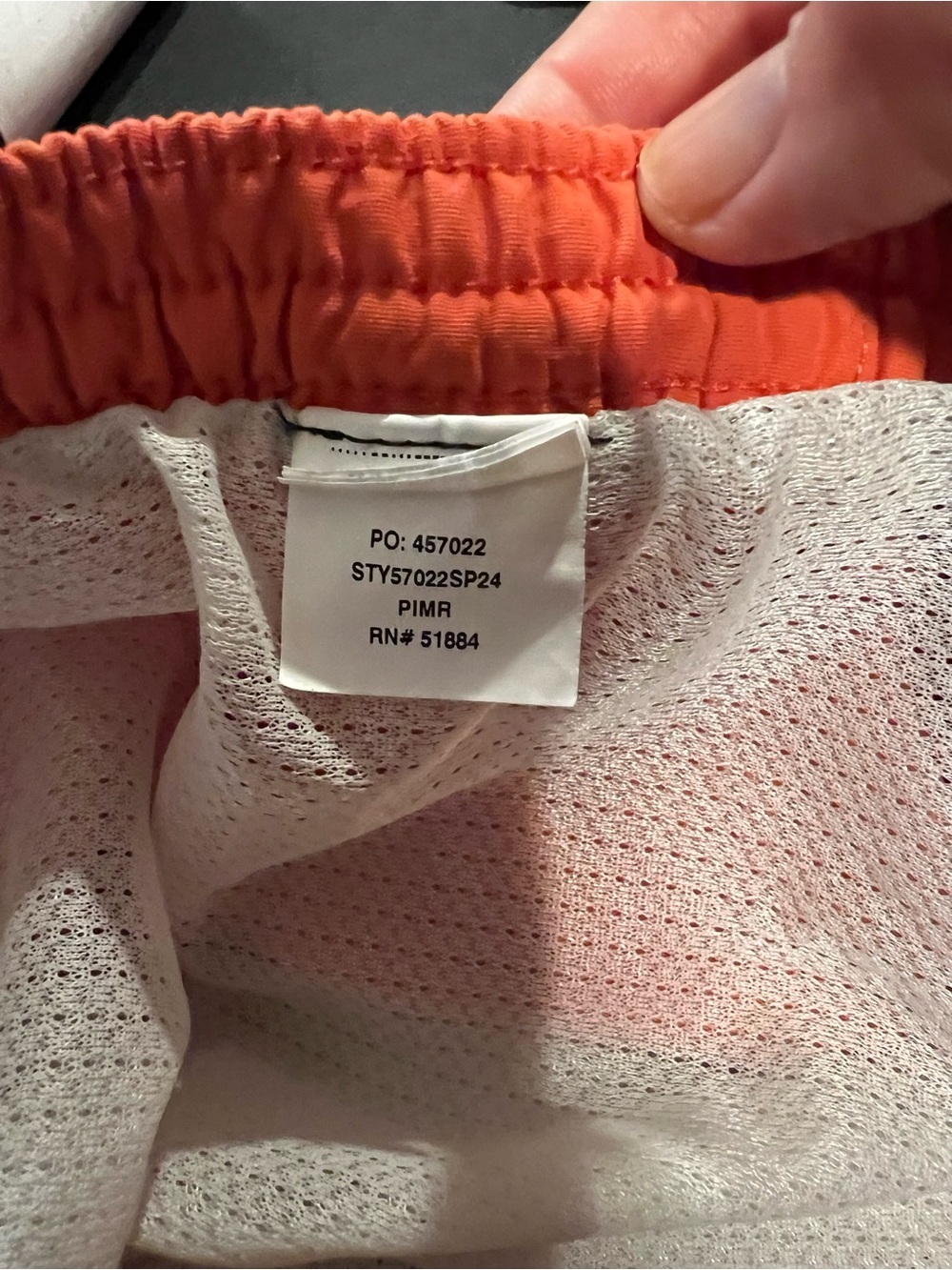 Patagonia Orange Baggies shorts size medium - Picture 11 of 11